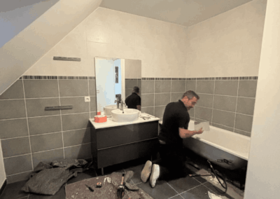 Peinture salle de bain Bassin d'Arcachon